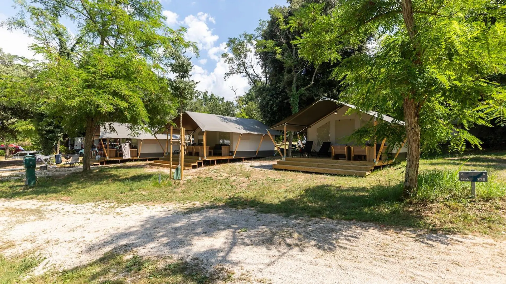 Istra Sunny Tent In Lanterna Premium Camping Resort 4* Poreč Tente de luxe